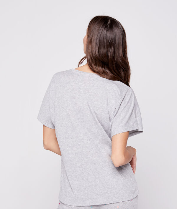 T-shirt imprimé ananas T-shirt imprimé ananas;${refinementColor}