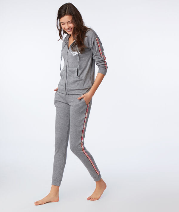 Veste homewear à capuche Veste homewear à capuche
