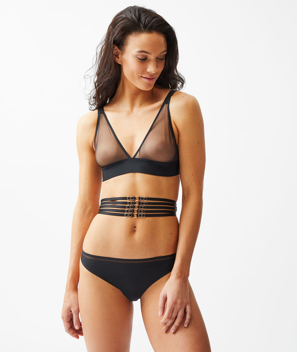 Serre taille noir.
