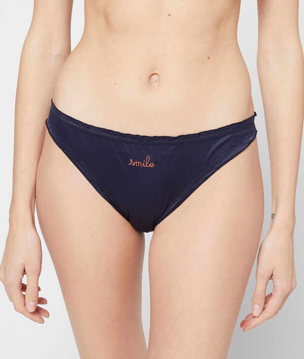 Culotte satinée "Smile" Culotte satinée "Smile"