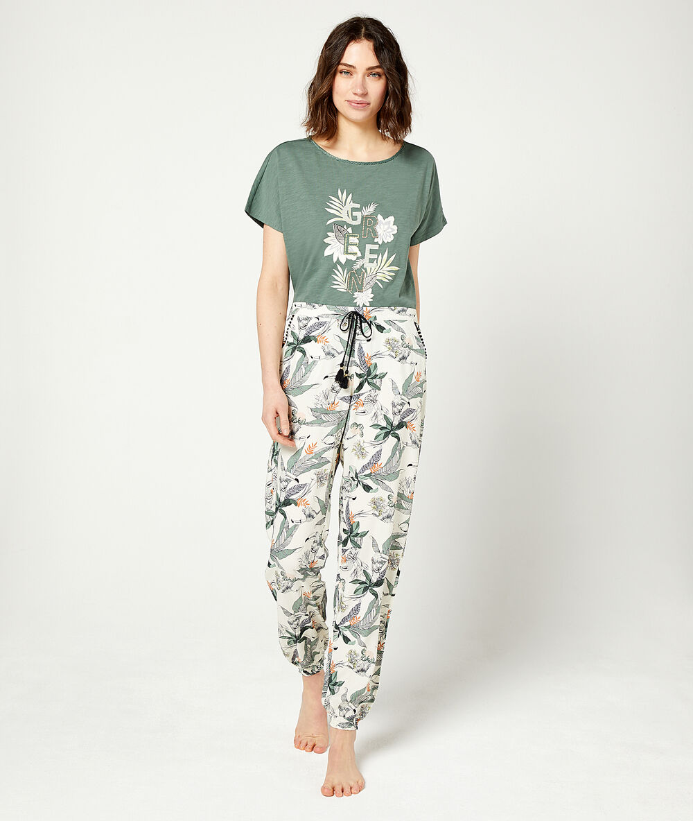 T-shirt "green" kaki.