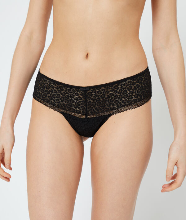 Tanga en dentelle Tanga en dentelle;${refinementColor}
