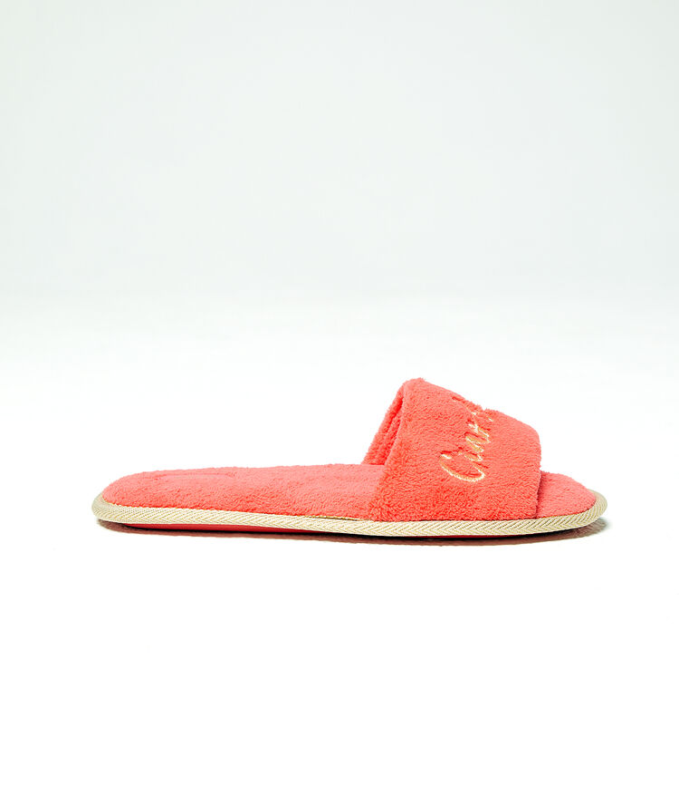 Tongs "ciao bella" corail.