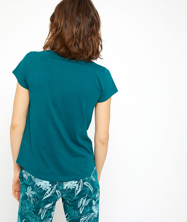 T-shirt imprimé perroquet T-shirt imprimé perroquet;${refinementColor}