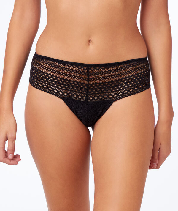 Hipster en dentelle ajourée Hipster en dentelle ajourée
