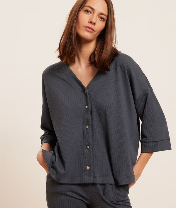 Chemise de pyjama manches courtes Chemise de pyjama manches courtes;${refinementColor}