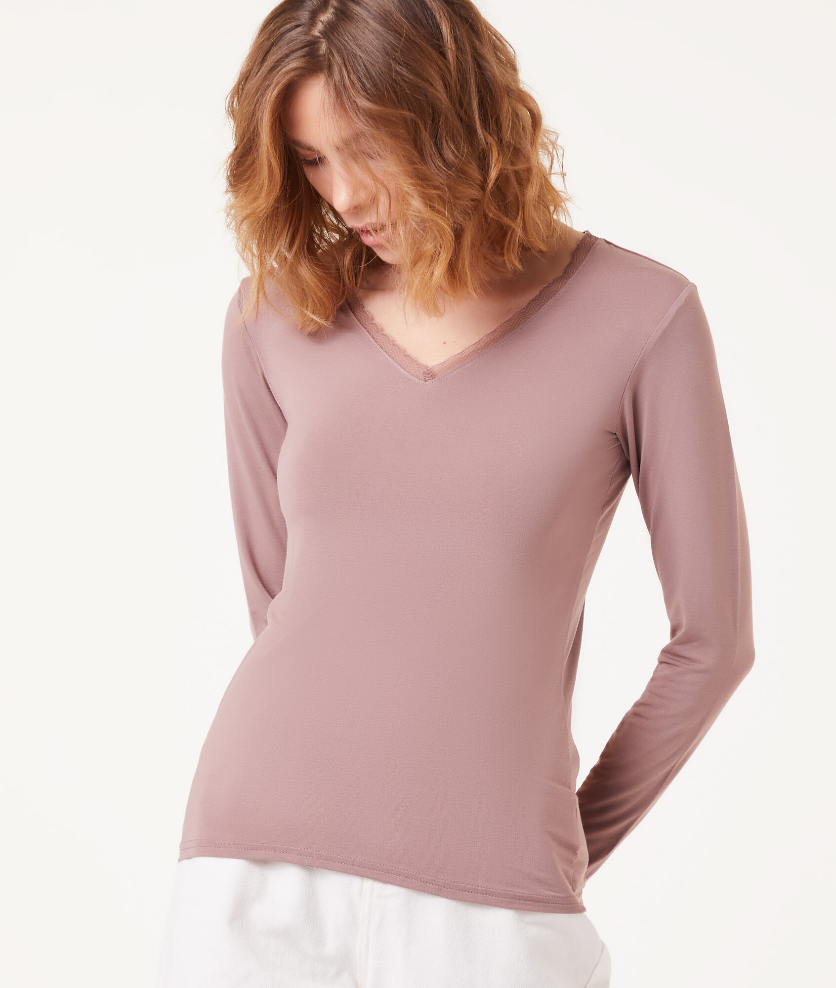 Dames Dames Kleding Topjes en shirts T-Shirts Etam T-Shirts T-shirt rose  pâle Etam dance4life.com
