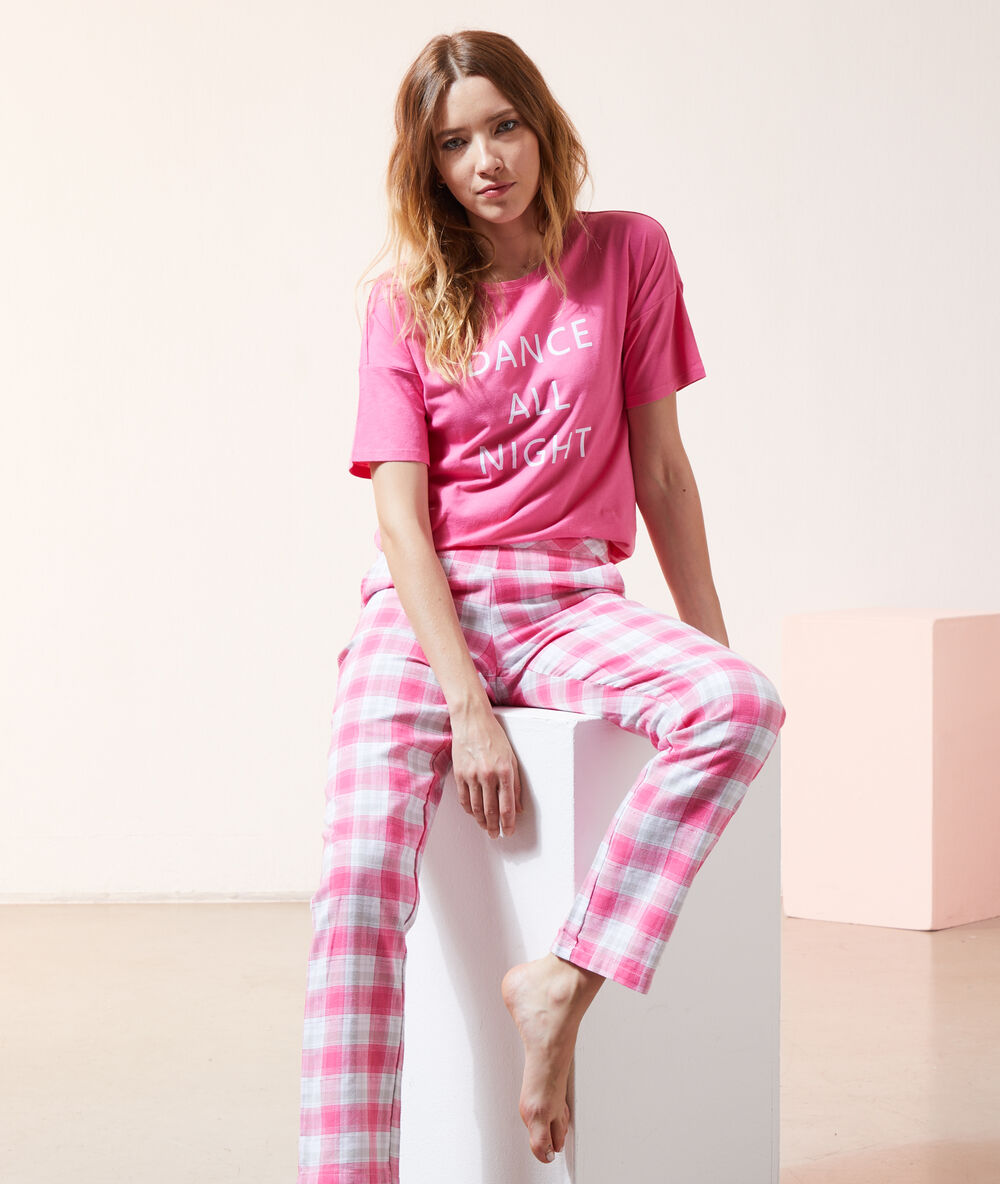 T-shirt "dance all night" rose.