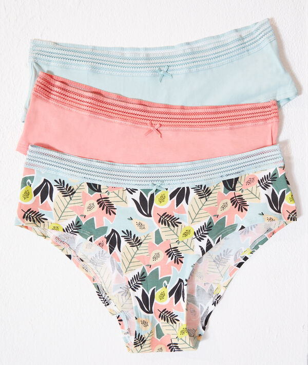 Lot de 3 shorties Lot de 3 shorties;${refinementColor}