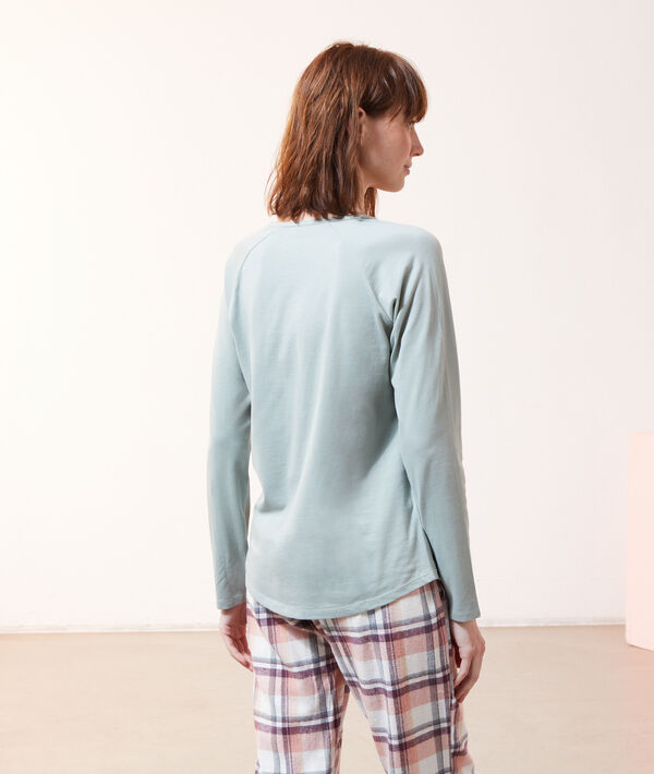 T-Shirt imprimé chat "Breakfast couple" T-Shirt imprimé chat "Breakfast couple";${refinementColor}