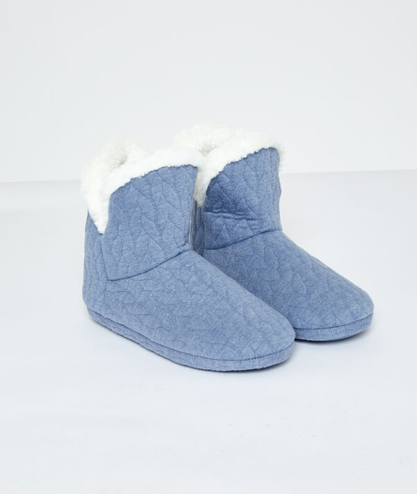 Chaussons bottines fourrées Chaussons bottines fourrées;${refinementColor}