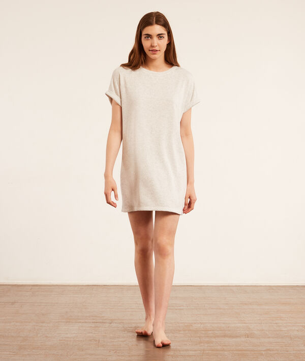 Chemise de nuit unie Chemise de nuit unie;${refinementColor}