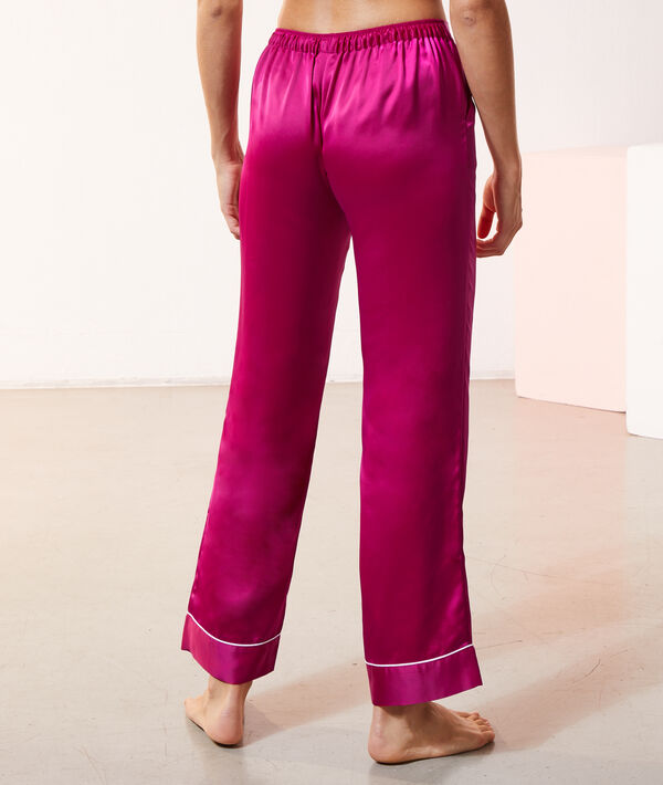Pantalon de pyjama satiné Pantalon de pyjama satiné;${refinementColor}