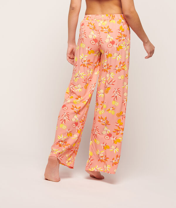 Pantalon imprimé fleuri Pantalon imprimé fleuri;${refinementColor}