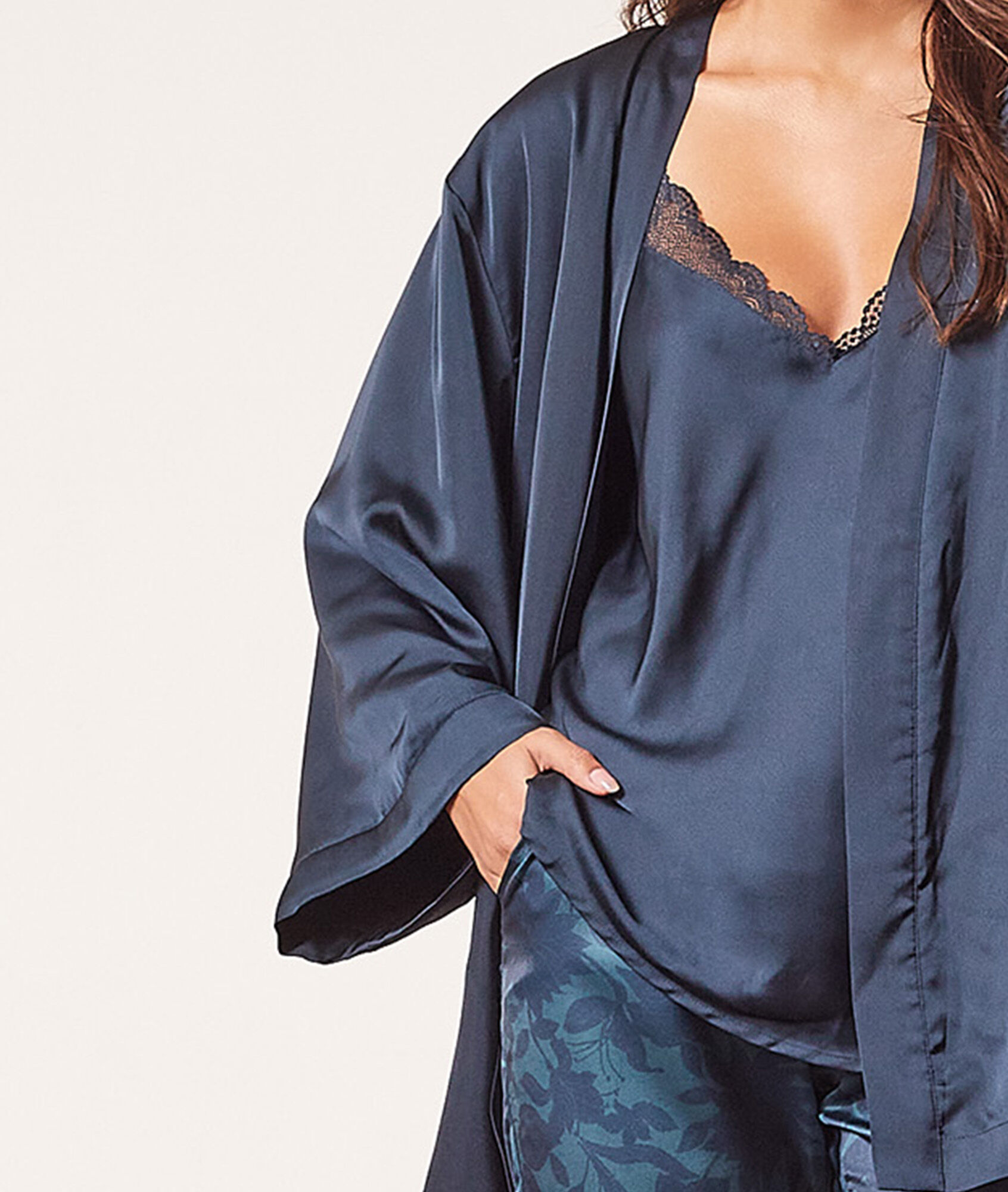 Pyjama 3 pièces - Lyura - XL - Bleu - Femme - Etam