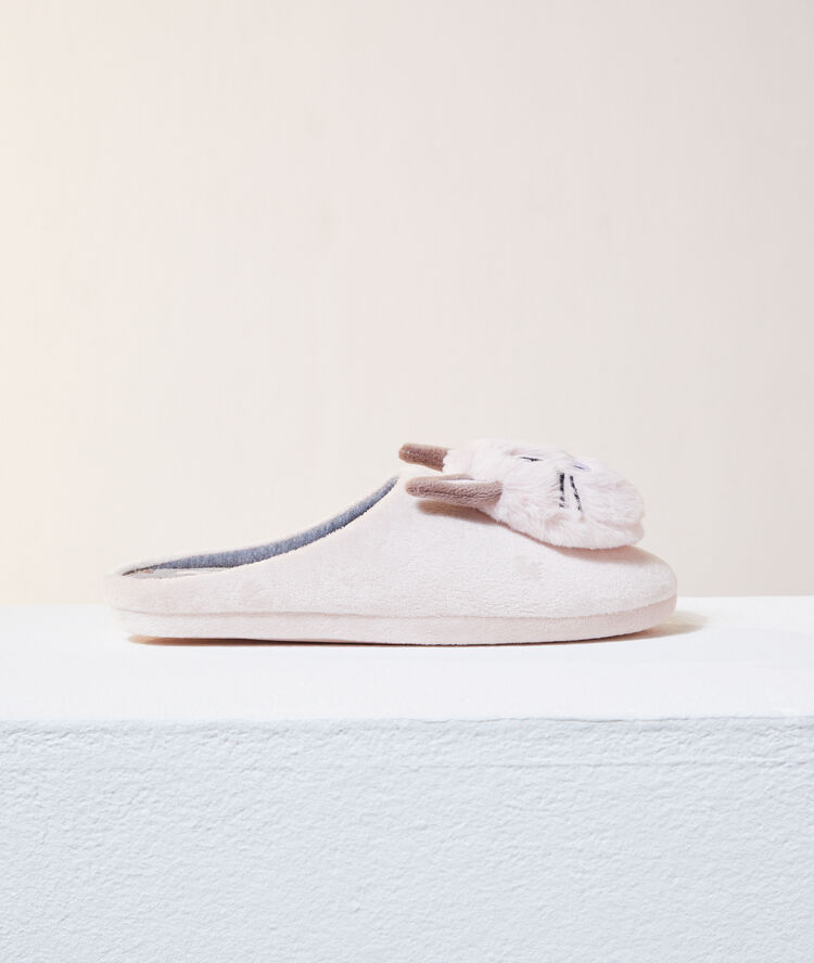 Mules écureuil beige.