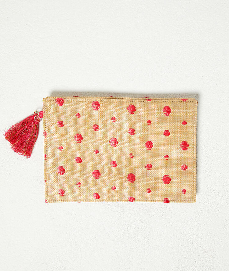 Trousse rose.