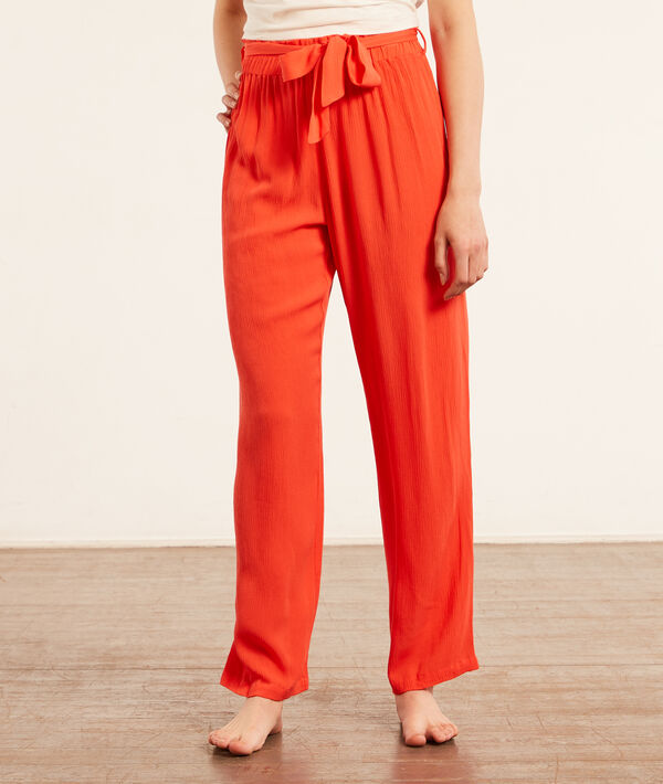 Pantalon de pyjama noué Pantalon de pyjama noué;${refinementColor}