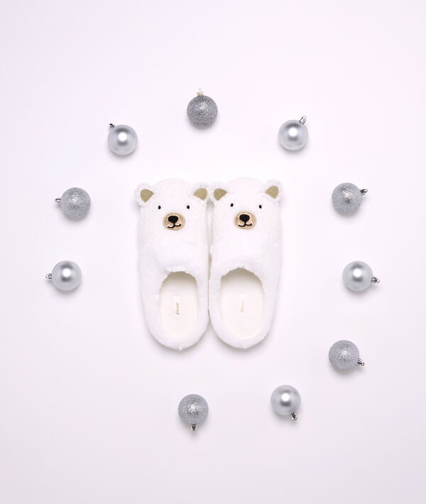 Chaussons mules ours Chaussons mules ours;${refinementColor}