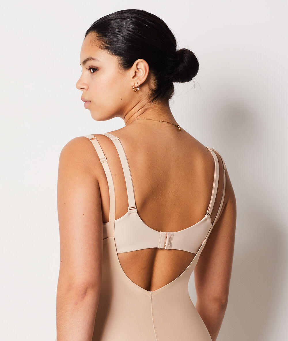 Combinette sculptante - maintien fort beige.