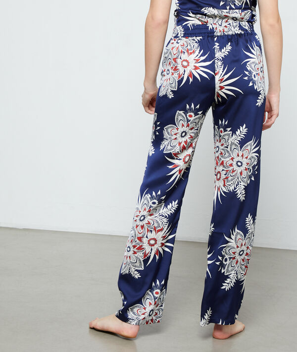 Pantalon satiné Pantalon satiné;${refinementColor}
