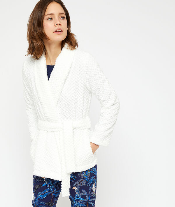 Veste homewear en fausse fourrure Veste homewear en fausse fourrure