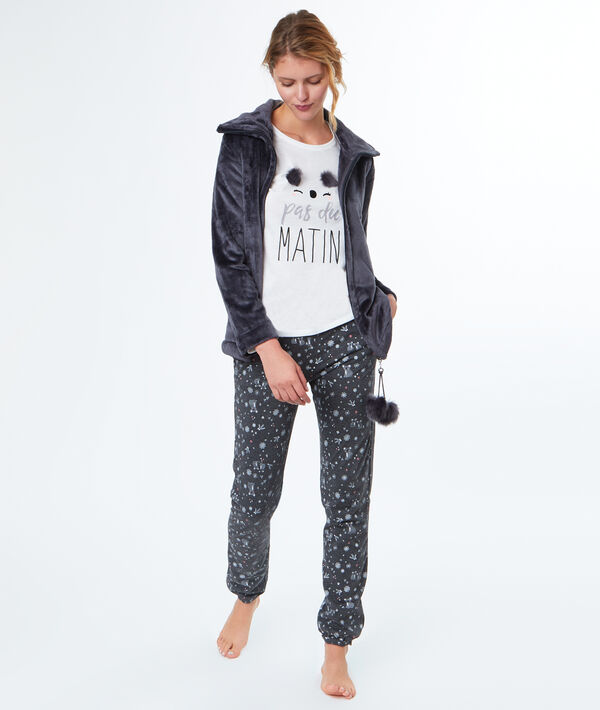 Pyjama 3 pièces "Pas du matin" Pyjama 3 pièces "Pas du matin"