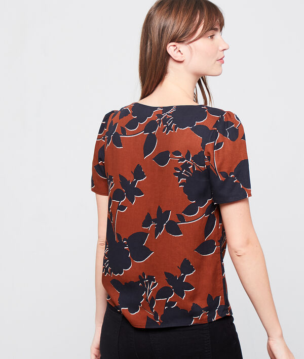Blouse à imprimé fleuri Blouse à imprimé fleuri