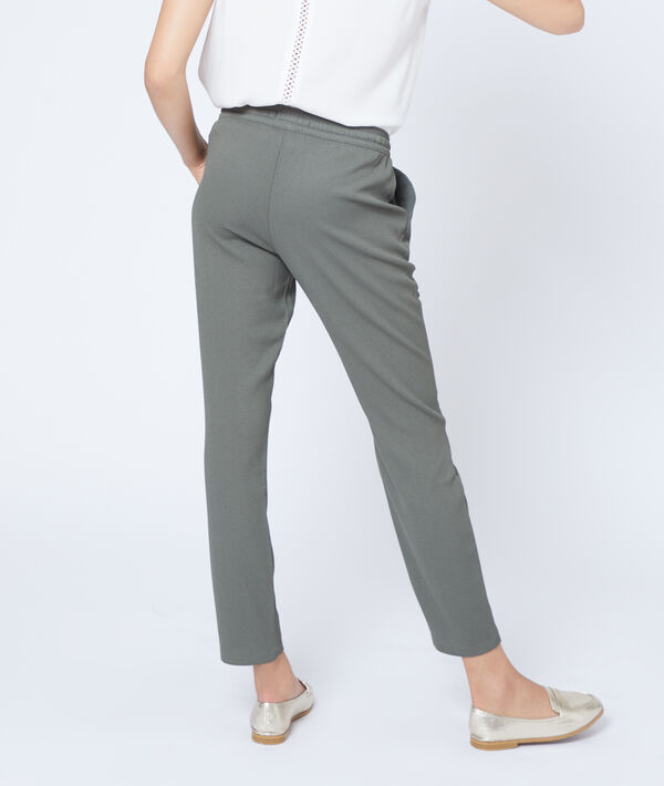 Pantalon carotte ceinturé Pantalon carotte ceinturé