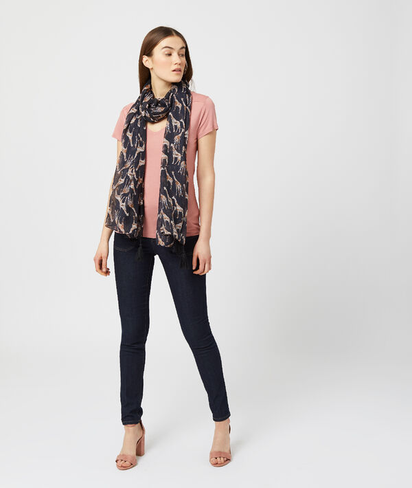 Foulard à motifs girafe Foulard à motifs girafe