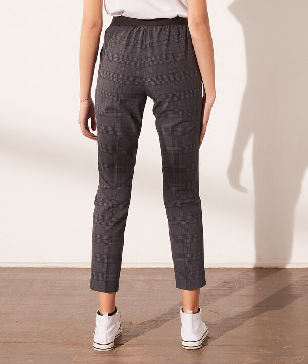 Pantalon cigarette à carreaux Pantalon cigarette à carreaux