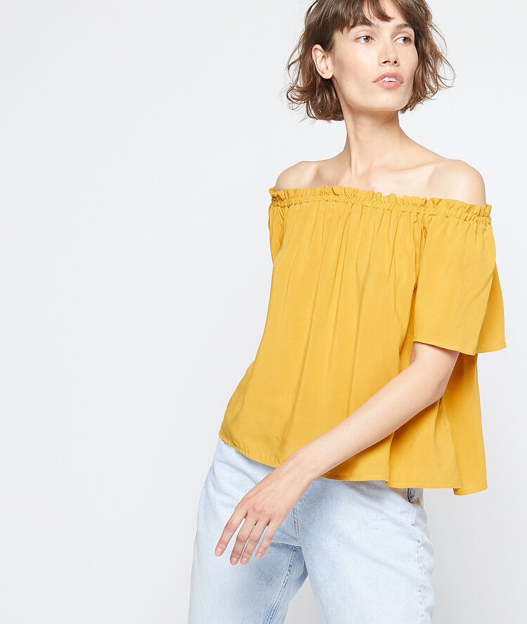 Top bustier curry.