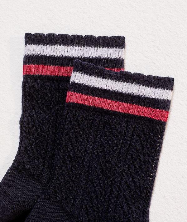 Chaussettes style pointelle Chaussettes style pointelle