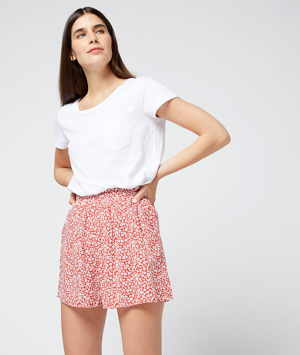 Short à imprimé fleuri Short à imprimé fleuri
