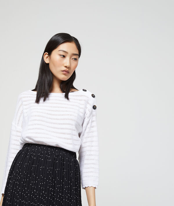 Pull en maille ajourée Pull en maille ajourée