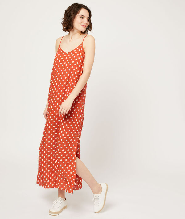 Robe longue dos décolleté Robe longue dos décolleté