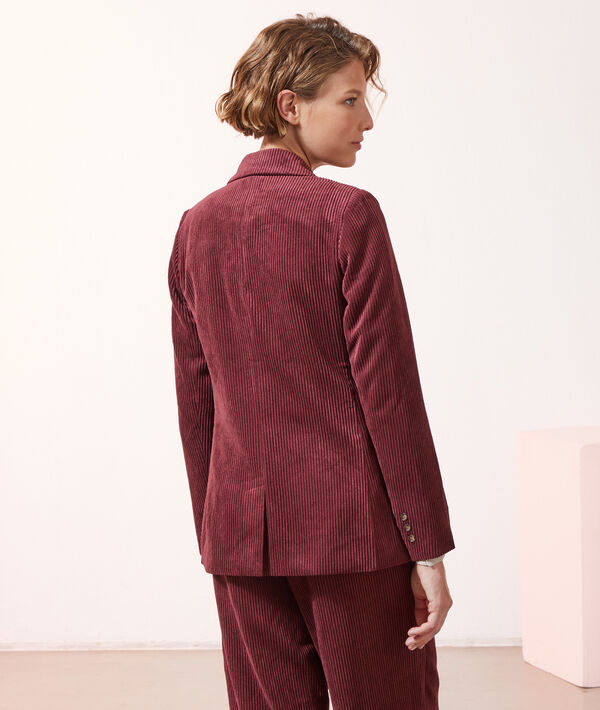 Veste de tailleur en velours côtelé Veste de tailleur en velours côtelé