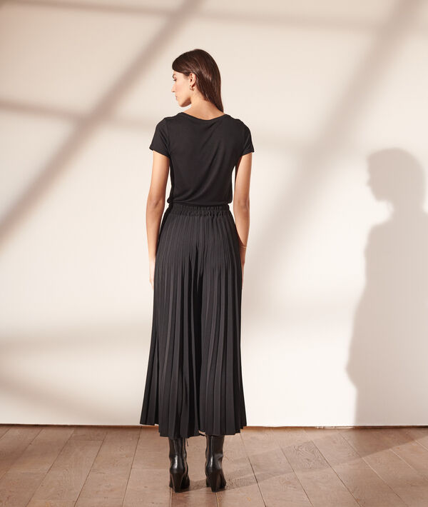 Pantalon large plissé Pantalon large plissé