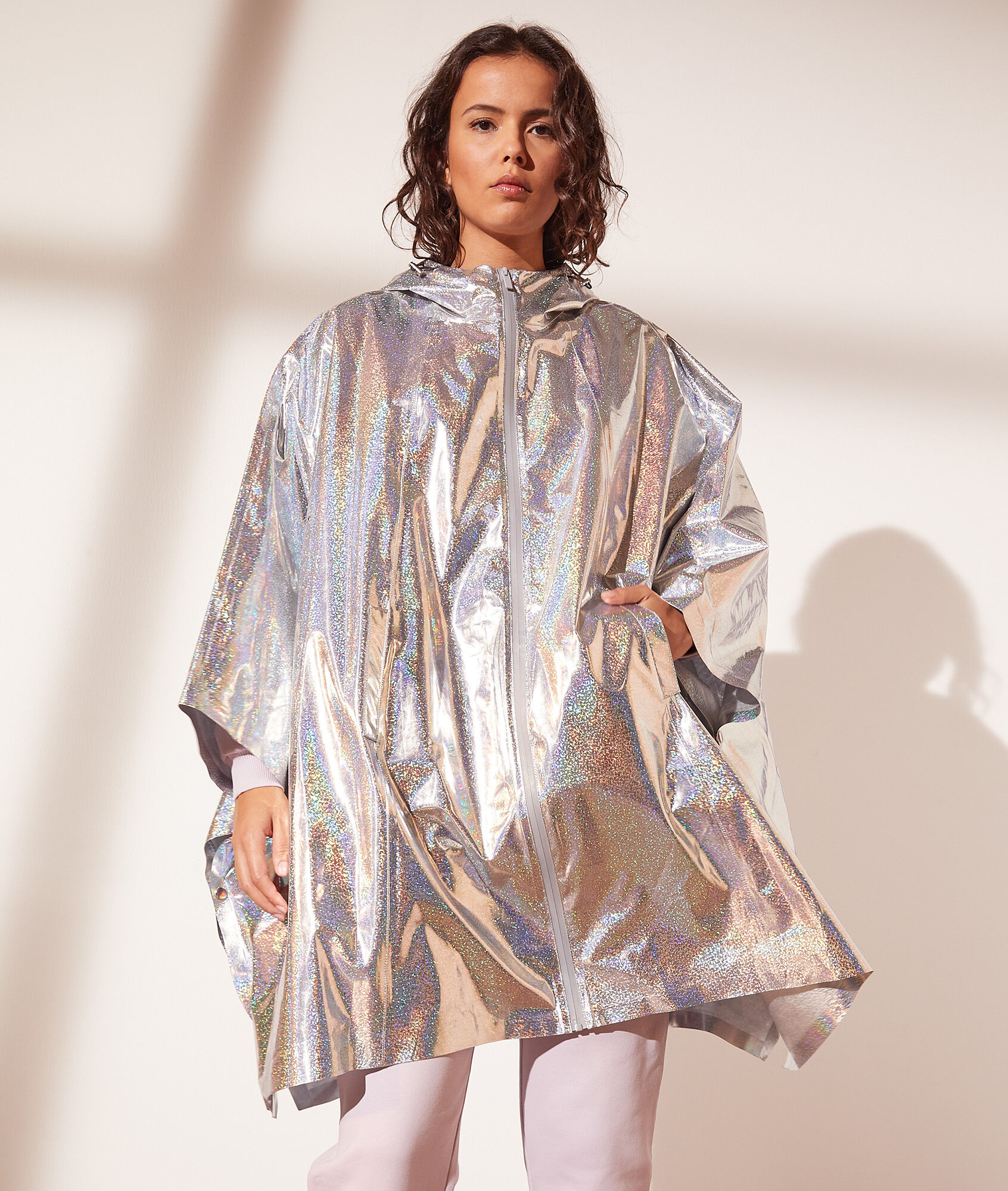 Cape imperméable - Lovia - TU - Argenté - Femme - Etam