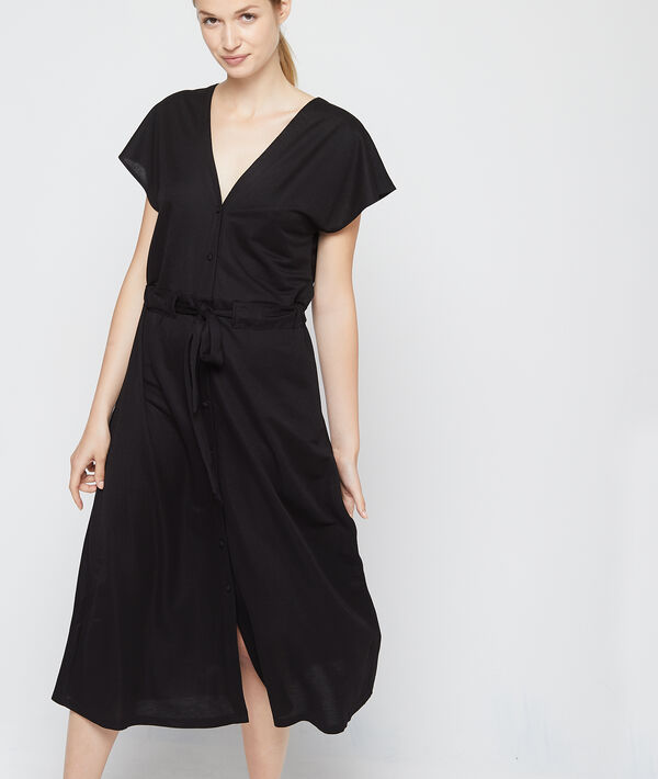 Robe longue dos décolleté Robe longue dos décolleté