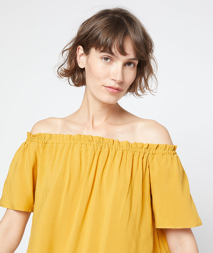 Top bustier curry.