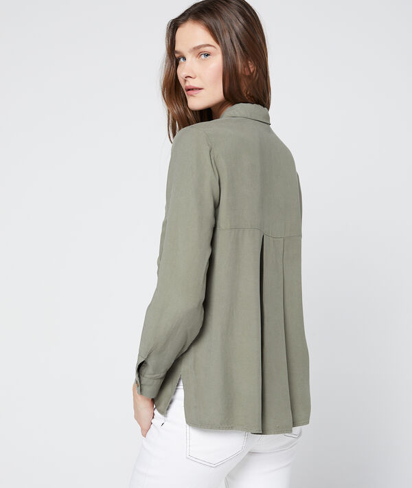 Blouse boutonnée en tencel® Blouse boutonnée en tencel®