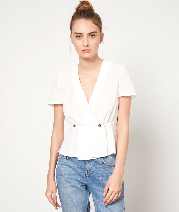 Blouse cache-coeur Blouse cache-coeur
