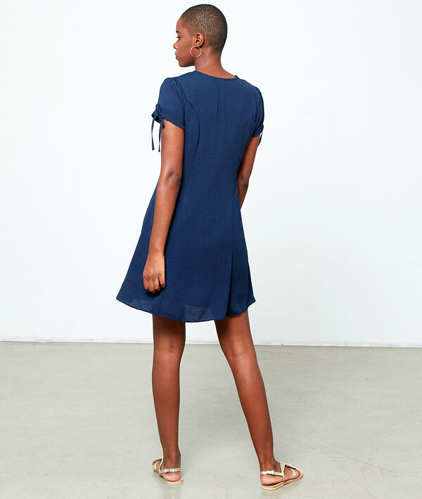 Robe évasée à boutons Robe évasée à boutons