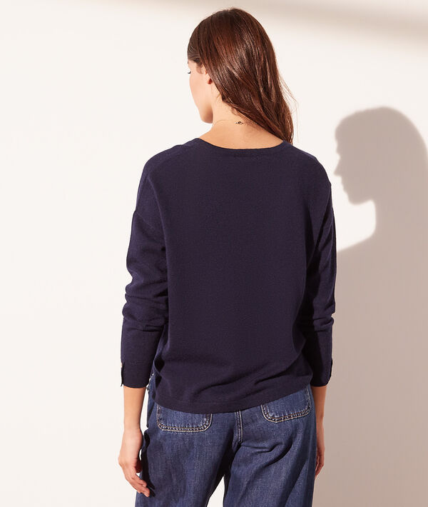 Pull col V en cachemire Pull col V en cachemire