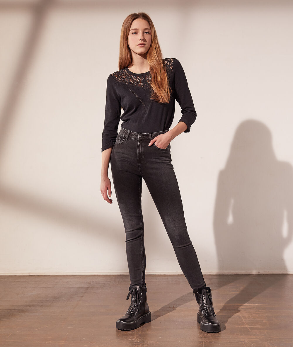 Jean skinny noir.