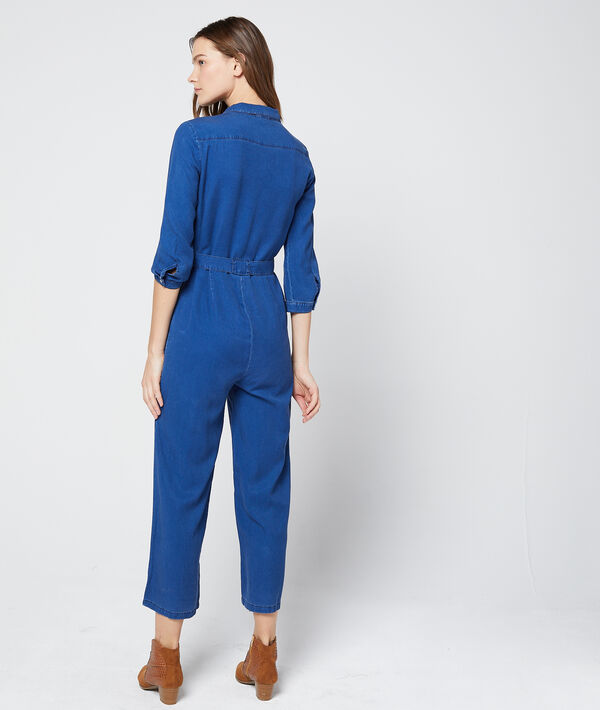 Combinaison effet jean en tencel® Combinaison effet jean en tencel®