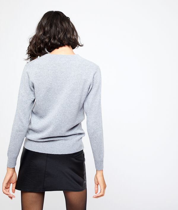 Pull col v en cachemire Pull col v en cachemire