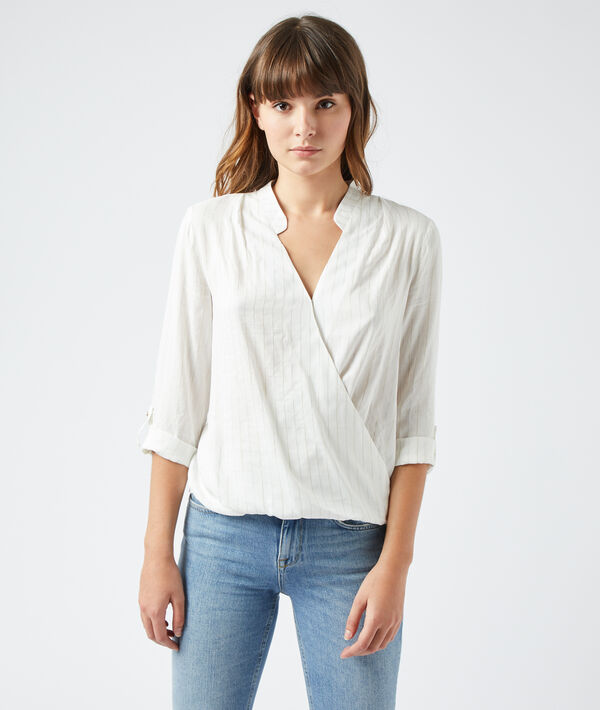 Blouse cache-cœur Blouse cache-cœur