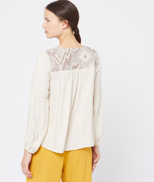 Blouse à pompons Blouse à pompons